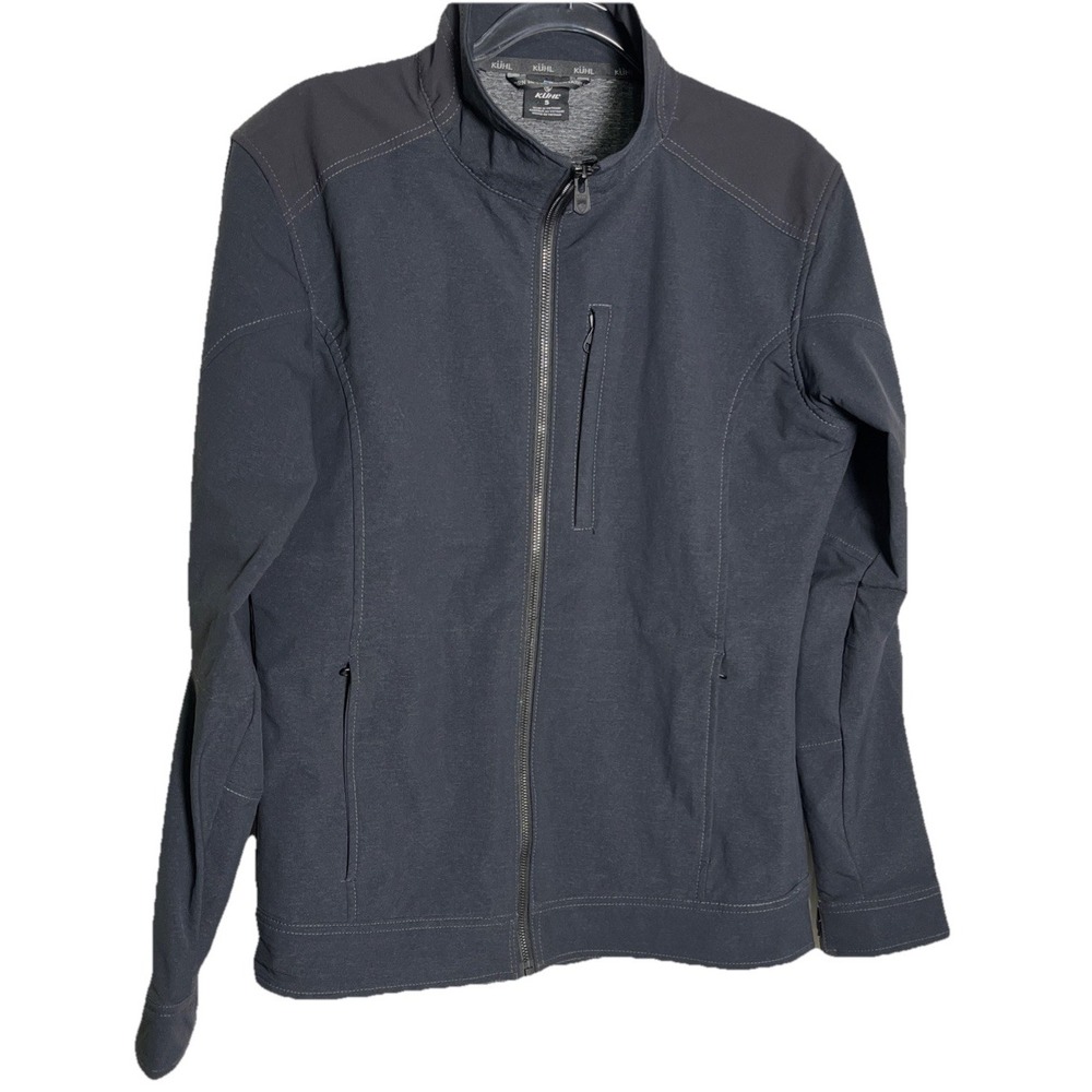 Kuhl Klash Jacket Mens Size S Full‎ Zip Water Resistant Softshell Outdoor Hiking
